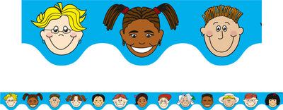 Multicultural Kids - Scalloped Borders (Pack of 12)