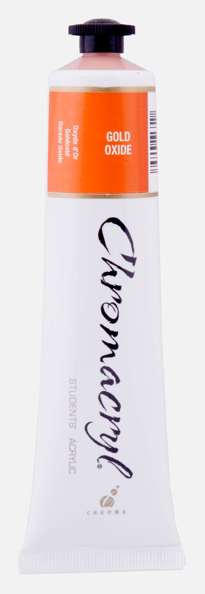 Gold Oxide 75ml - Chromacryl Acrylic Paint