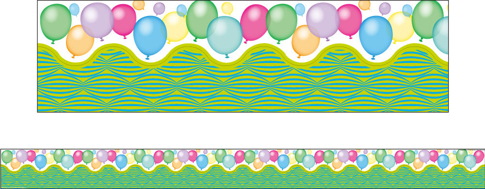 Balloons - Pop Apart Borders (Pack of 12)