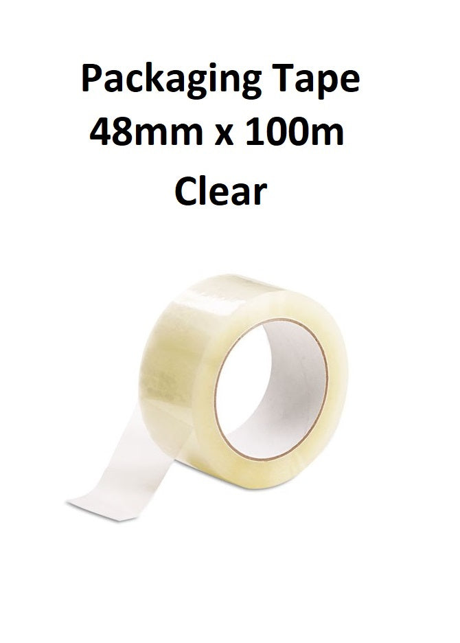 Clear - Packaging Tape 48mm x 100m