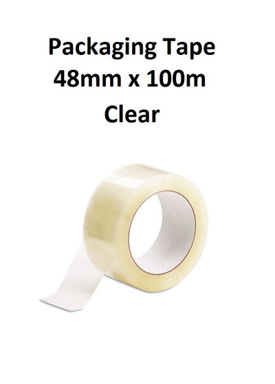Clear - Packaging Tape 48mm x 100m