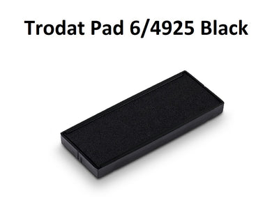 Black - Trodat 4925 Ink Pad Refill