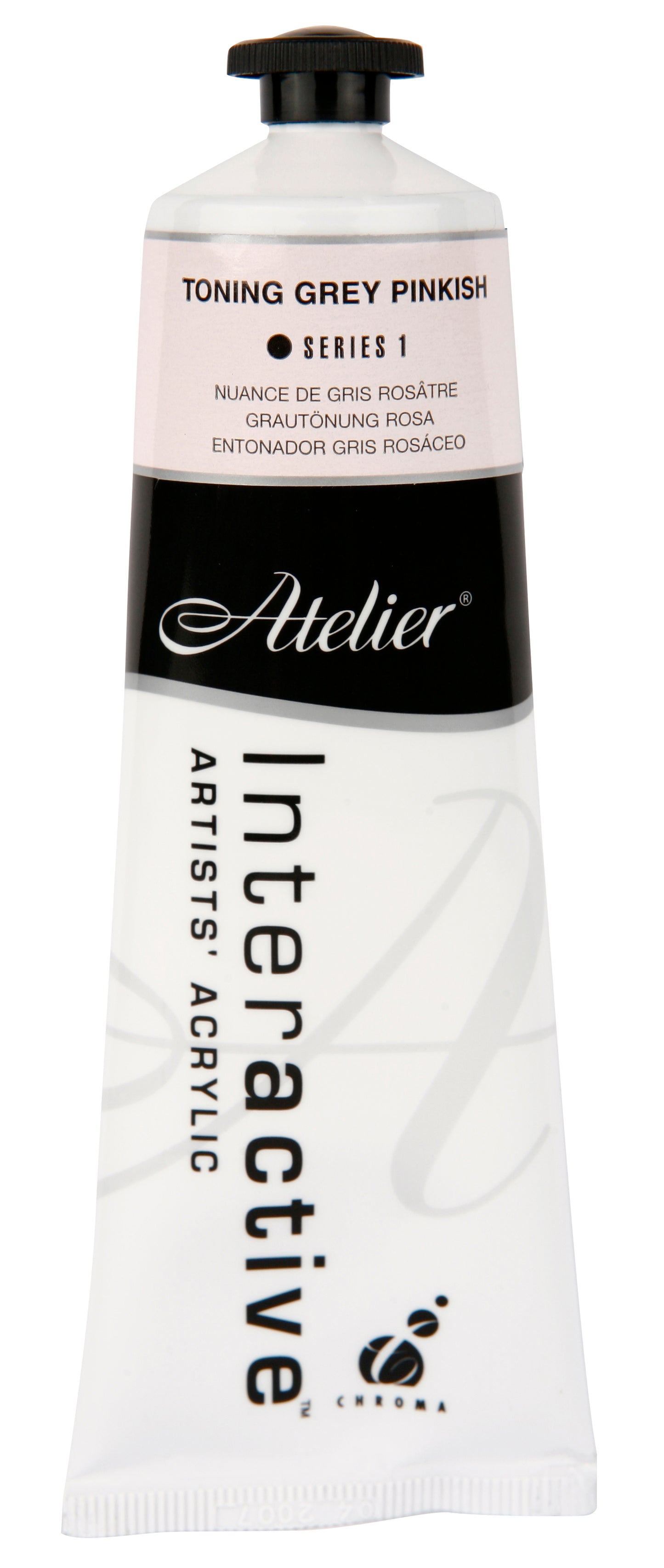 Toning Grey Pinkish 80ml - Atelier Acrylic Paint S1