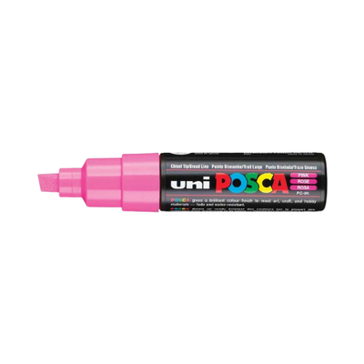 Pink - Posca Paint Markers (Chisel Tip)