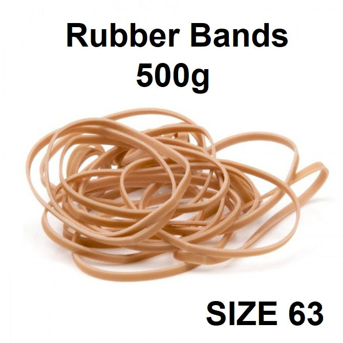 Size 63 - Rubber Bands 500g