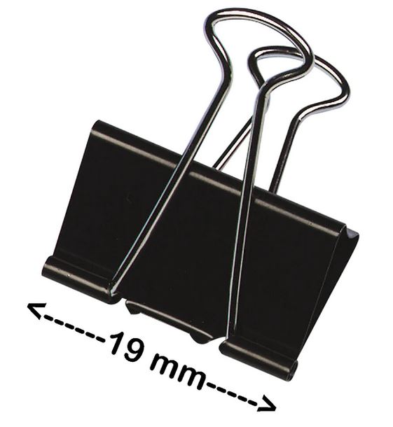 Foldback Clip 19mm - Single