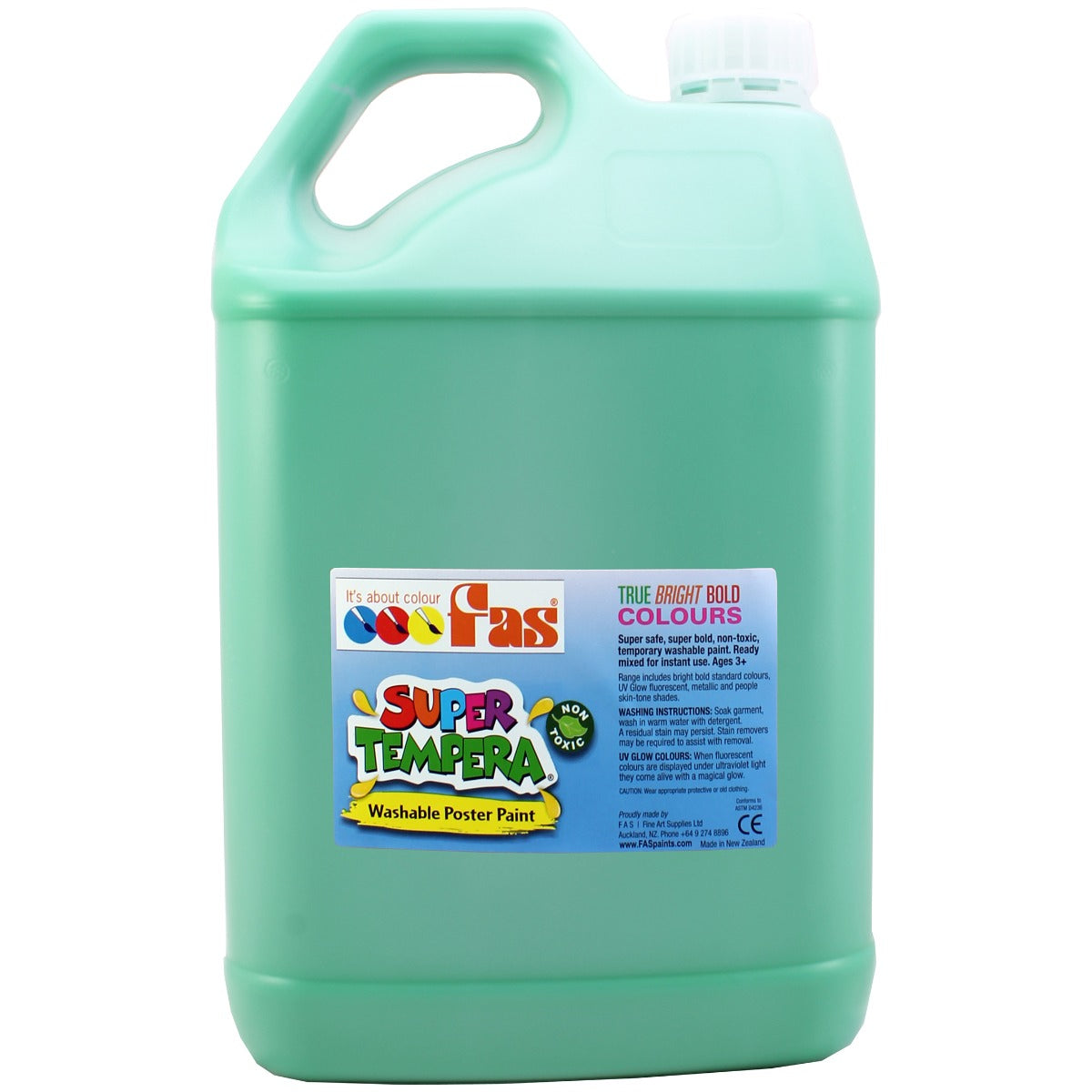 Green 5L - FAS Super Tempera Poster Paint