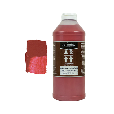 Alizarine Crimson 1L - Chroma A2 Acrylic Paint