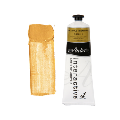 Pale Gold 80ml - Atelier Acrylic Paint S4