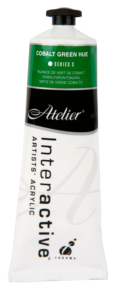 Cobalt Green Hue 80ml - Atelier Acrylic Paint S3