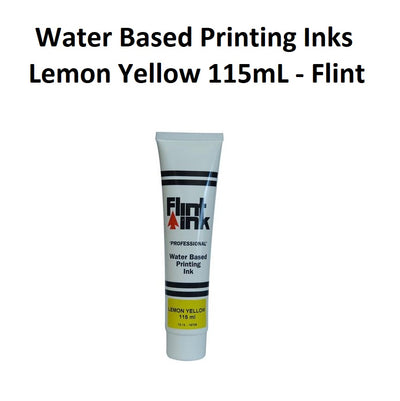 Lemon Yellow 115mL - Flint Water Based Printing Inks