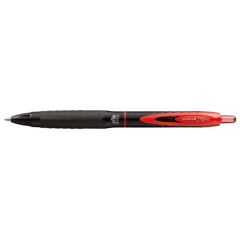 Uni-ball Signo Gel Pen 0.7mm - Retractable - Red