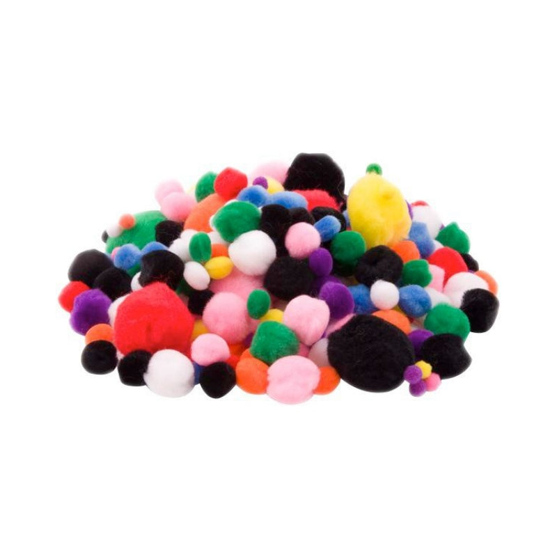 Pom Poms - Assorted - 280pcs