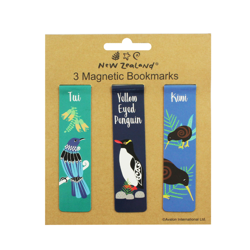 Magnetic Bookmark Birds of NZ
