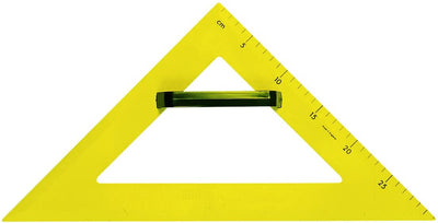 Blackboard / Whiteboard Tools - 45 Degree Set Square