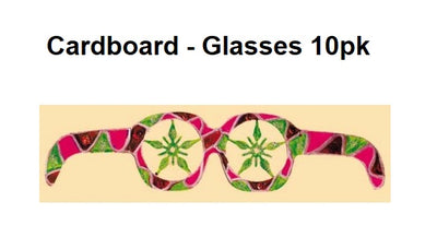 Cardboard - Glasses - Packet 10