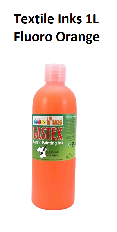 Fluoro Orange 1L - FAStex Textile Inks