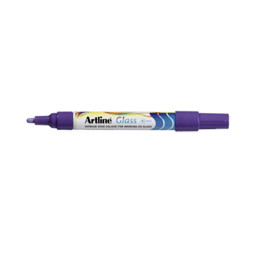 Purple 4mm - Artline Glass Marker