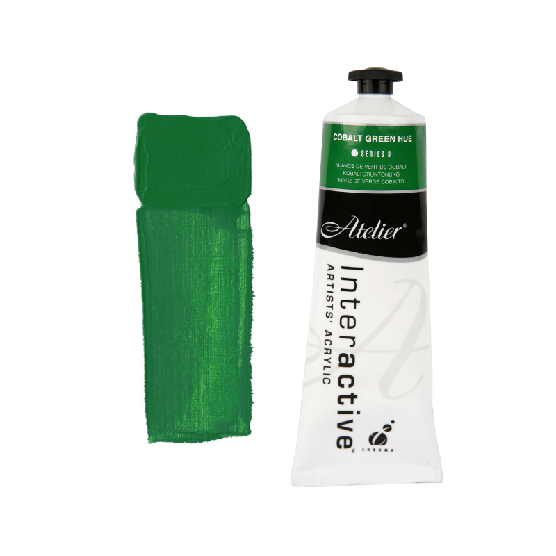Cobalt Green Hue 80ml - Atelier Acrylic Paint S3