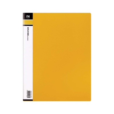 Yellow - A4 Clearfile 20 Page