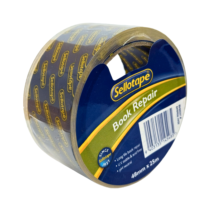 Sellotape Book Repair Tape - 48mm x 25m