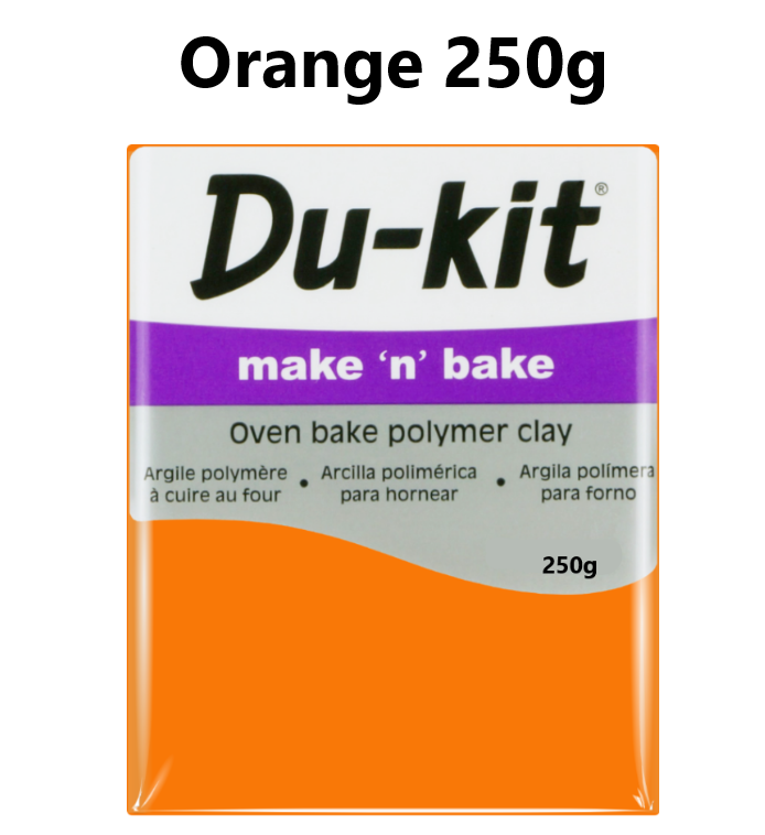 Orange 250g - Du Kit Modelling Clay