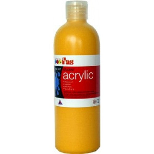 Warm Yellow 1L - FAS Student Acrylic Paint