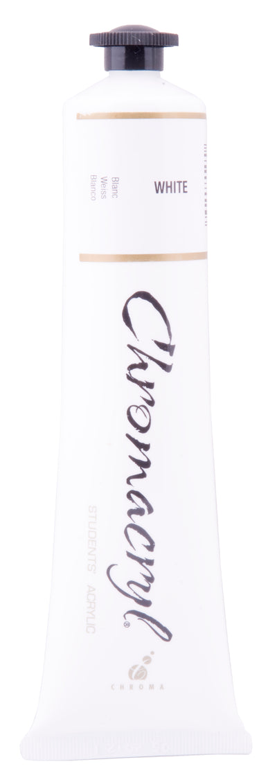 White 75ml - Chromacryl Acrylic Paint