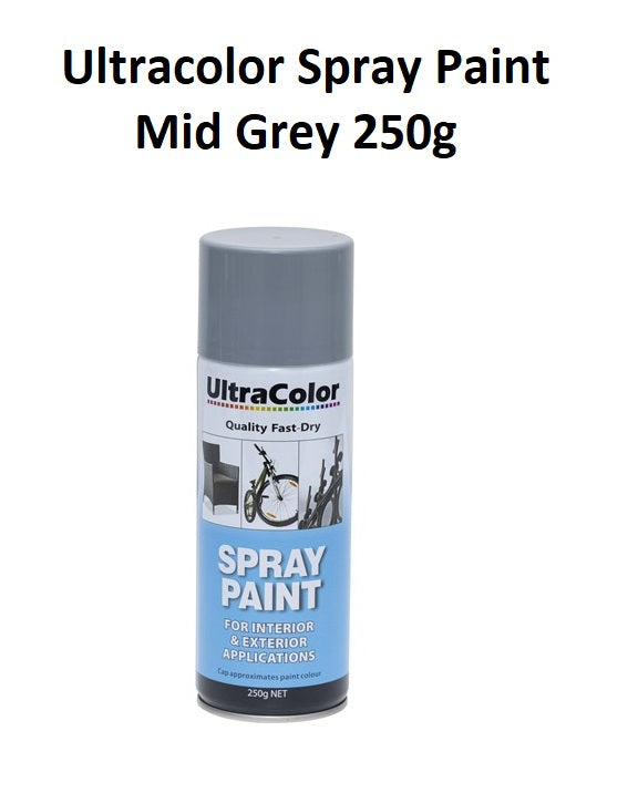 Mid Grey - Ultracolor Spray Paint 250g