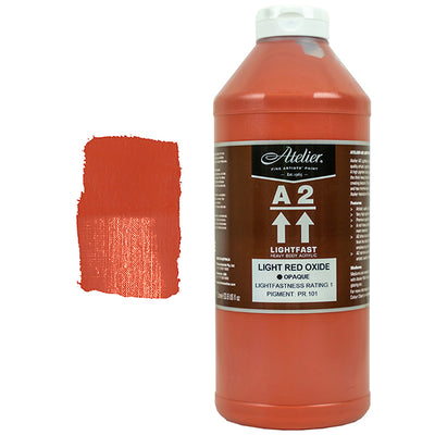 Light Red Oxide 1L - Chroma A2 Acrylic Paint