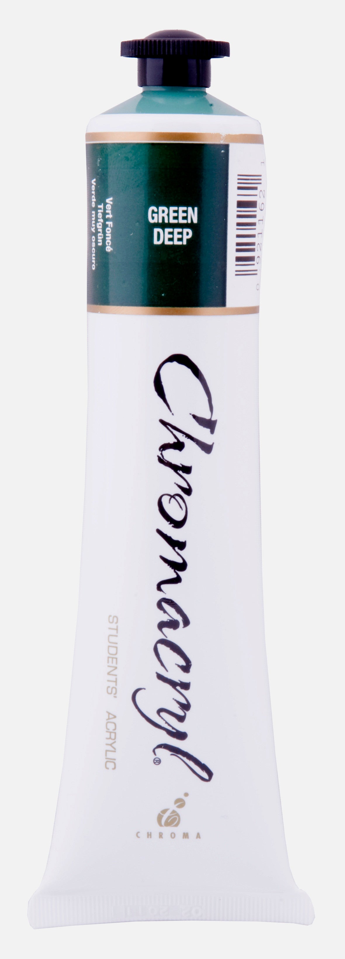 Green Deep 75ml - Chromacryl Acrylic Paint