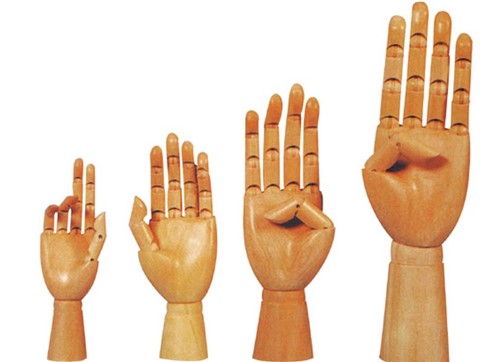 Manikin - Hand (Right Hand 10 inch)