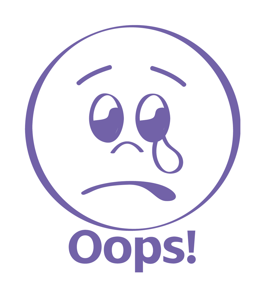 Oops! - Merit Stamp