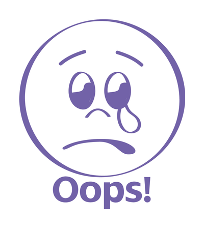 Oops! - Merit Stamp