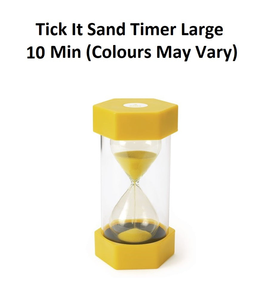 Tick It Sand Timer - Large - 10 Min