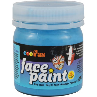Fluoro Blue 120mL - FAS Face Paints