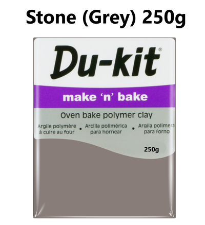 Stone (Grey) 250g - Du Kit Modelling Clay