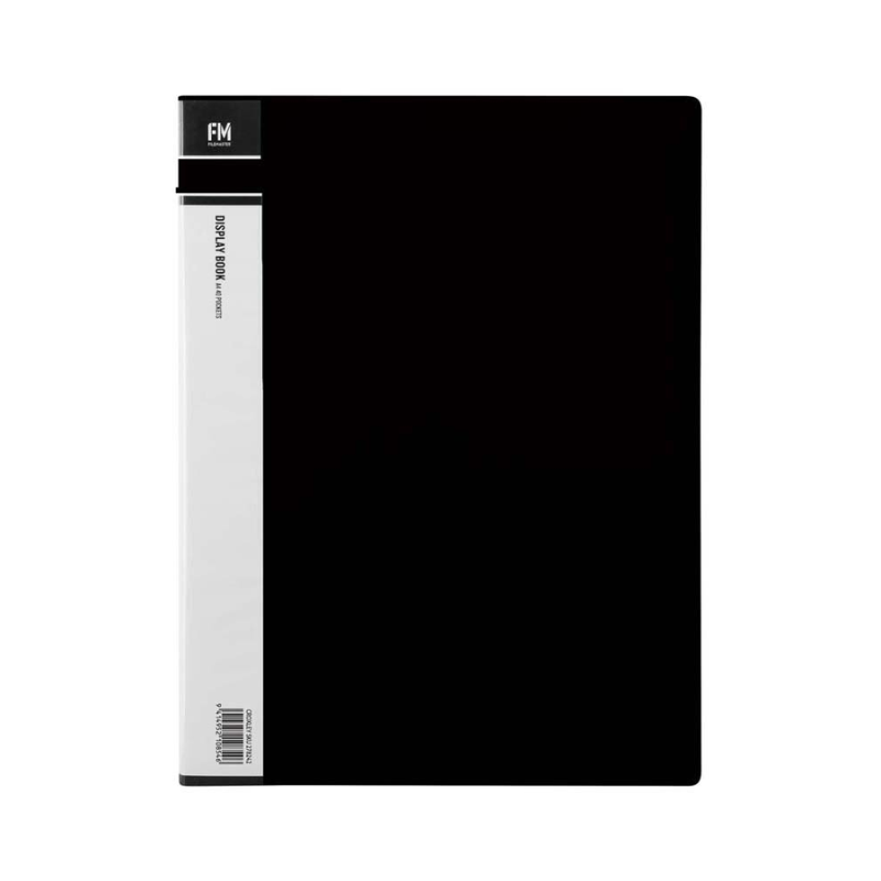 Black - A4 Clearfile 40 Page
