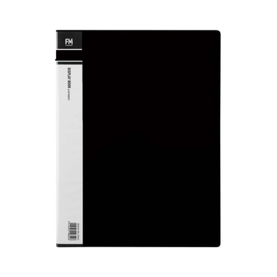 Black - A4 Clearfile 40 Page