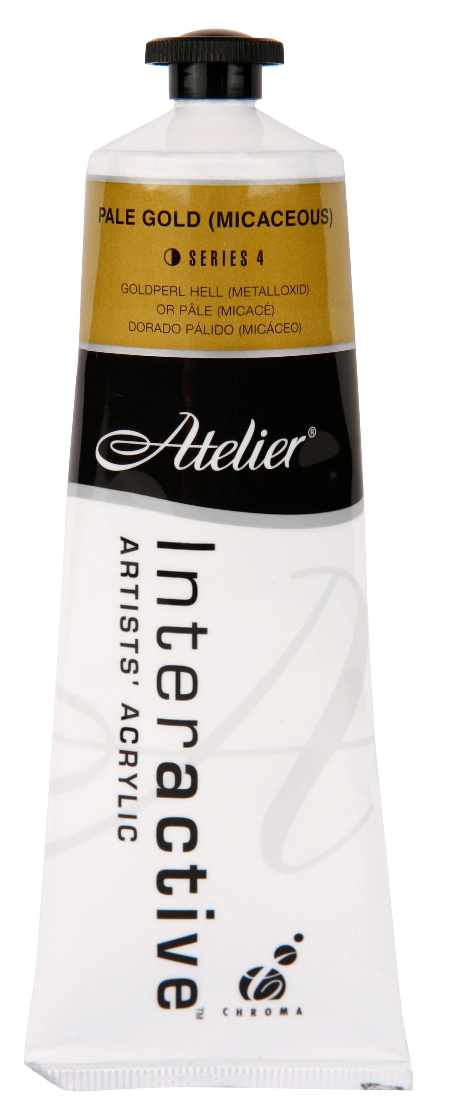 Pale Gold 80ml - Atelier Acrylic Paint S4