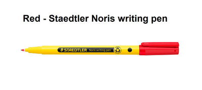Red - Staedtler Noris Writing Pen
