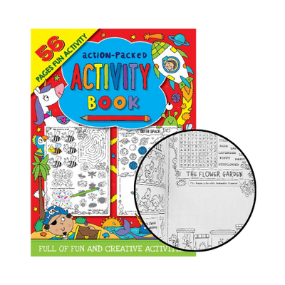 Activity Colouring Book - 56pgs