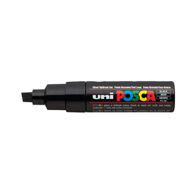 Black - Posca Paint Markers (Chisel Tip)