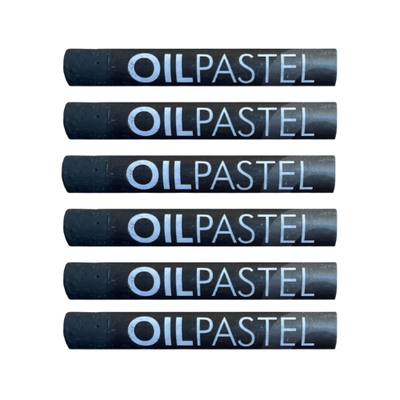 Mungyo Gallery Oil Pastels  - Black 6's