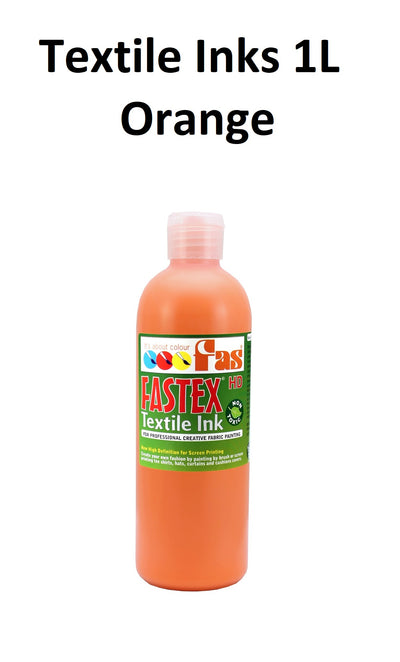 Orange 1L - FAStex Textile Inks