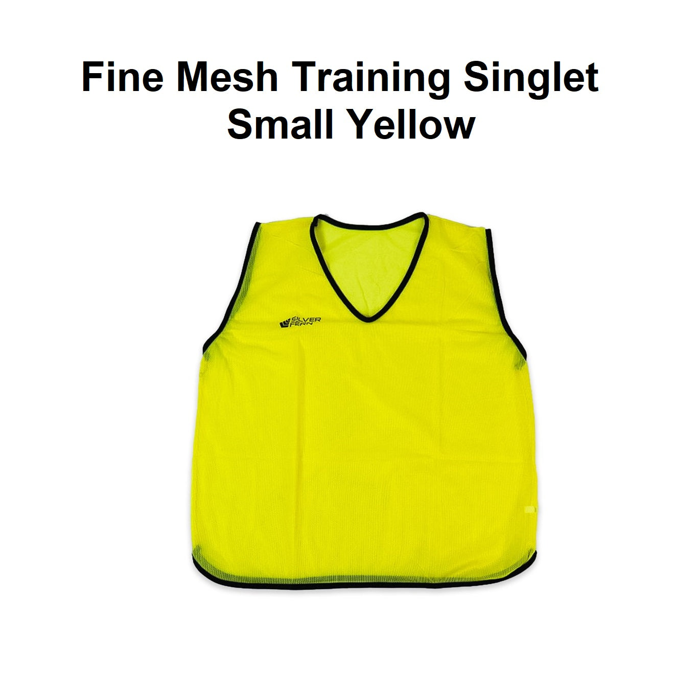 Fine Mesh Training Singlet - Small Yellow