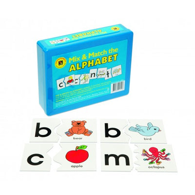Mix And Match The Alphabet Activity Game
