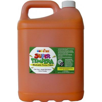 Burnt Sienna 5L - FAS Super Tempera Poster Paint