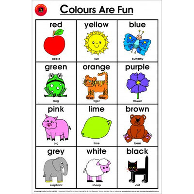 Colours Are Fun Chart