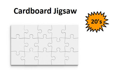 Jigdraws - Blank Jigsaws 20's